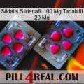Sildalis Sildenafil 100Mg Tadalafil 20Mg 15